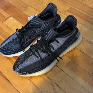 Black and Gray YEEZY BOOST 350 V2 Sneakers